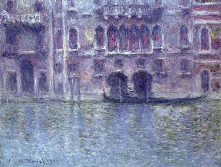 Palace From Mula, Venice, Claude Monet